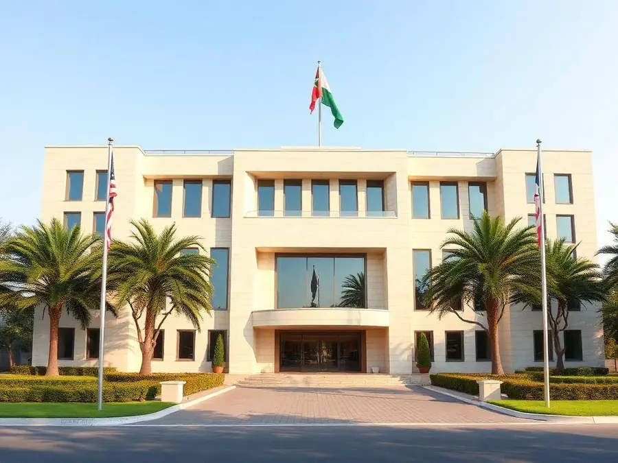 Dubai Embassy, Islamabad — Institutional waterproofing project